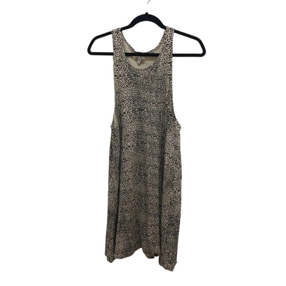 Society Amuse Animal Print Tank Shift Mini Dress